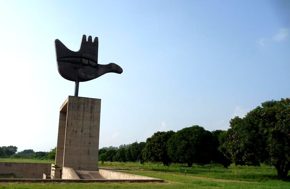 Discover the Iconic Open Hand Monument in Chandigarh